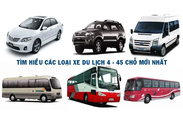 Các Loại Xe Du Lịch Phổ Biến Nhất ⚡️ Kinh Nghiệm Chọn Xe Du Lịch