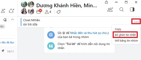 Cách Ghim Tin Nhắn Trên Zalo Bằng Điện Thoại & Máy Tính Chi Tiết