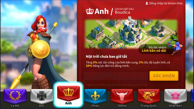 Chơi Rise Of Kingdoms Nên Chọn Nước Nào? Có Ưu Điểm Thế Nào?