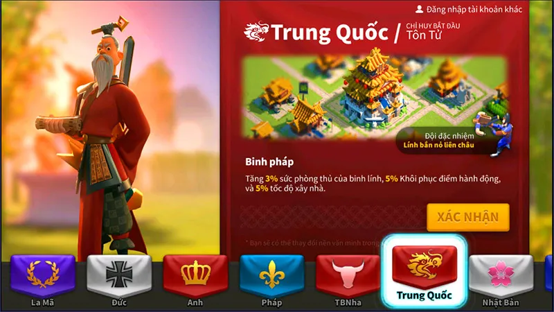 Chơi Rise Of Kingdoms Nên Chọn Nước Nào? Có Ưu Điểm Thế Nào?