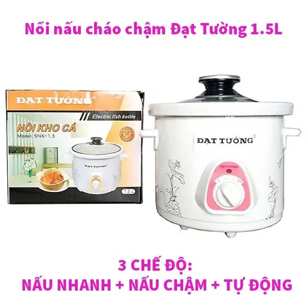 Nồi Nấu Cháo Chậm Loại Nào Tốt? ⚡️ Top +10 Loại Chất Lượng Nhất