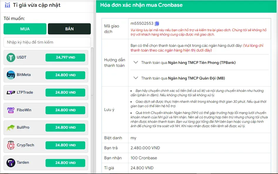 Sàn Cronbase Là Gì? Cách Nạp Rút Cronbase Uy Tín Nhất