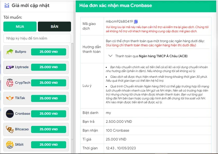 Sàn Cronbase Là Gì? Cách Nạp Rút Cronbase Uy Tín Nhất