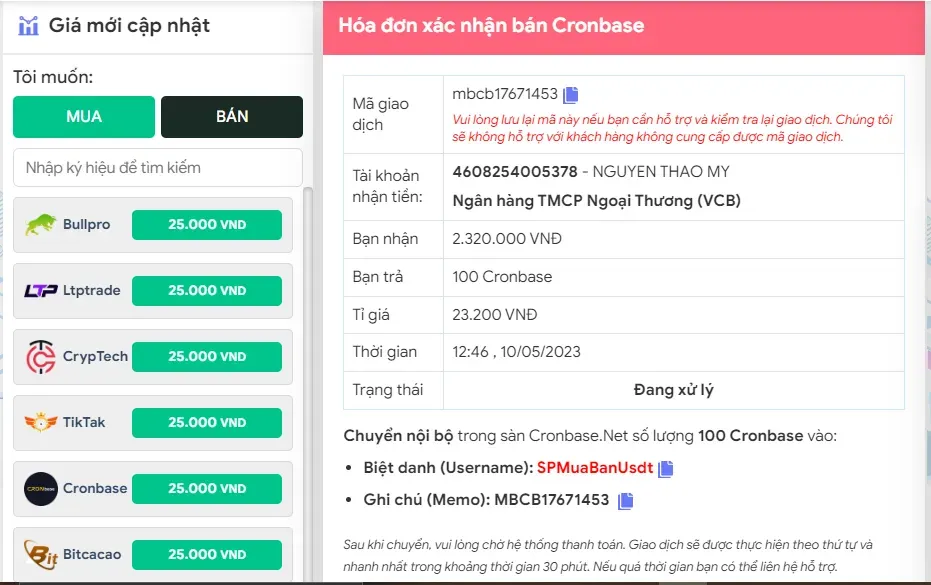 Sàn Cronbase Là Gì? Cách Nạp Rút Cronbase Uy Tín Nhất