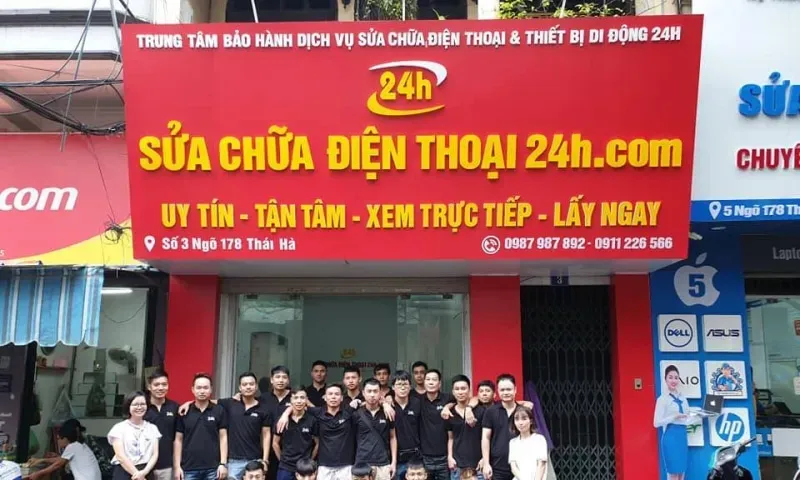 Top +10 Cửa Hàng Sửa Chữa Điện Thoại Hà Nội Giá Tốt Nhất