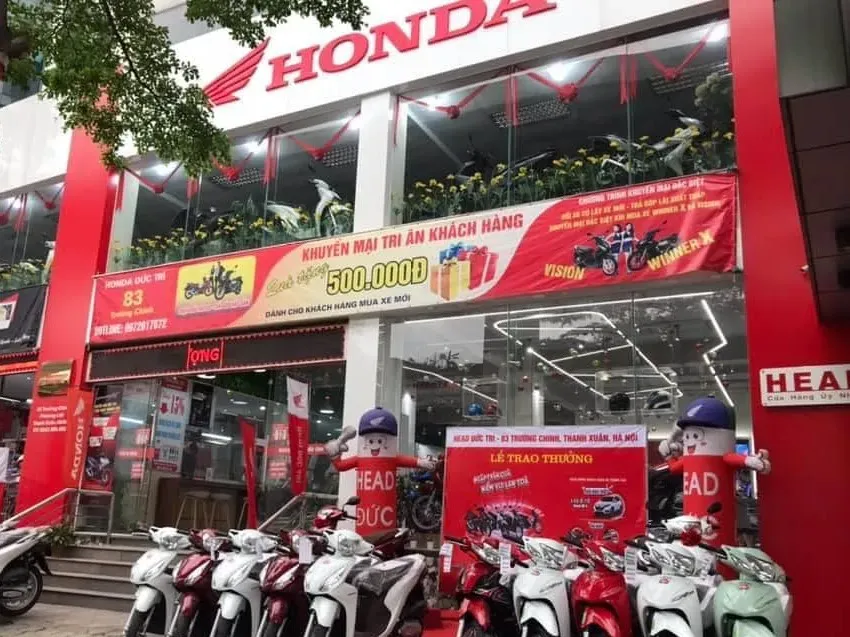 Top +10 Đại Lý Honda Uy Tín Nhất Hà Nội Năm 2022