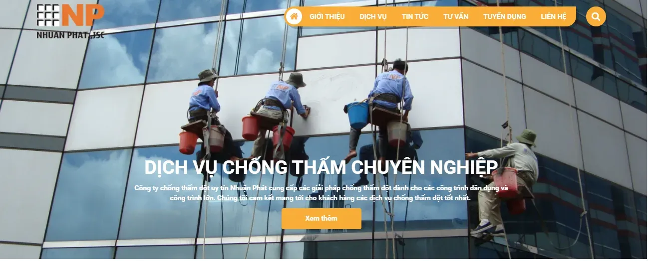 Top +10 Dịch Vụ Chống Thấm Nhà Tại Hà Nội Giá Tốt Nhất