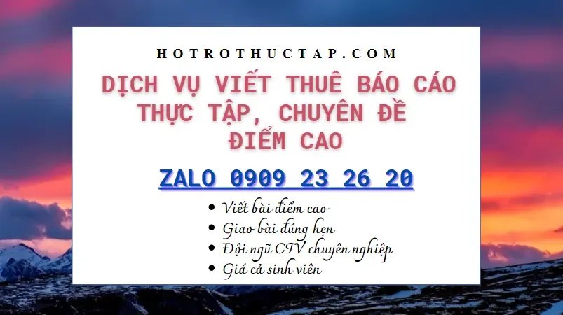 Top 10+ Dịch Vụ Viết Báo Cáo Thuê Uy Tín & Chuyên Nghiệp Hiện Nay