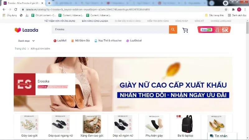 Top +10 Shop Giày Uy Tín Trên Lazada ⚡️ Chất Lượng & Giá Tốt Nhất