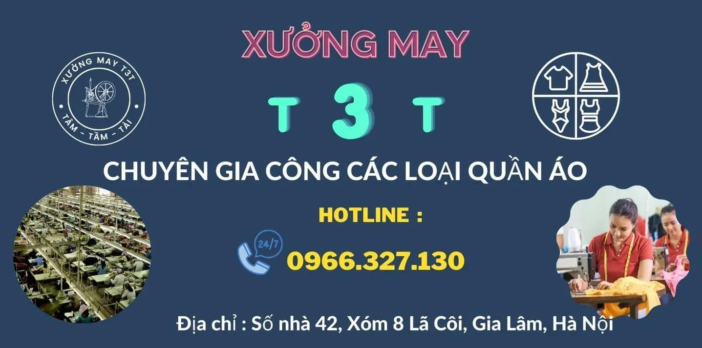 Top +10 Xưởng May Quần Áo Tại Hà Nội Giá Tốt Nhất