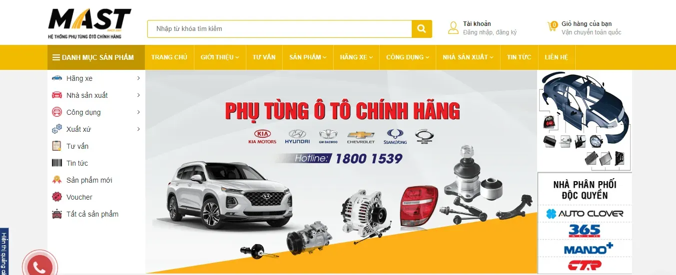 Top 13 Địa Chỉ Cung Cấp Phụ Tùng Ô Tô Hà Nội Giá Tốt Nhất